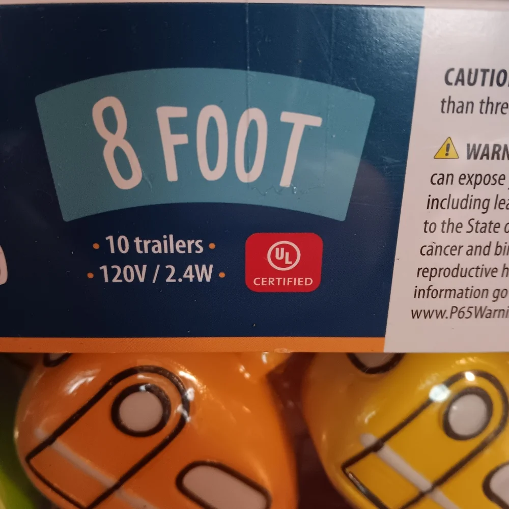 Retro camper party lights